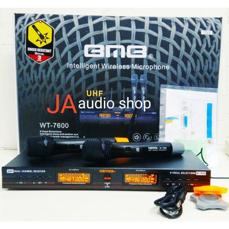 Mic Wireless bmb wt7600 || BMB WT 7600 ORIGINAL GARANSI RESMI