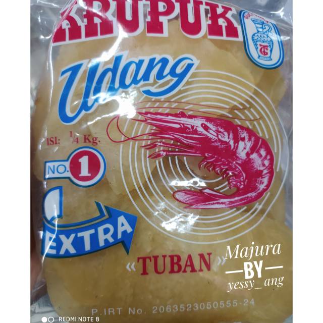 

Kerupuk Udang 250gr