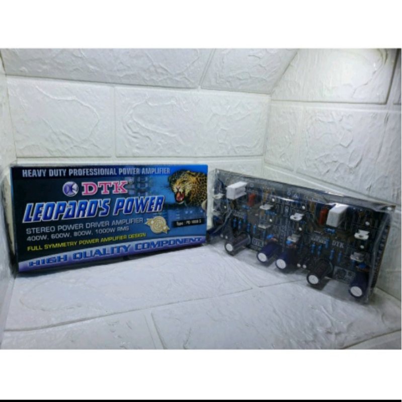 kit DRIVER POWER STEREO Leopard's 400,600,800,1000watt RMS,Merek DTK PD 1000 STEREO