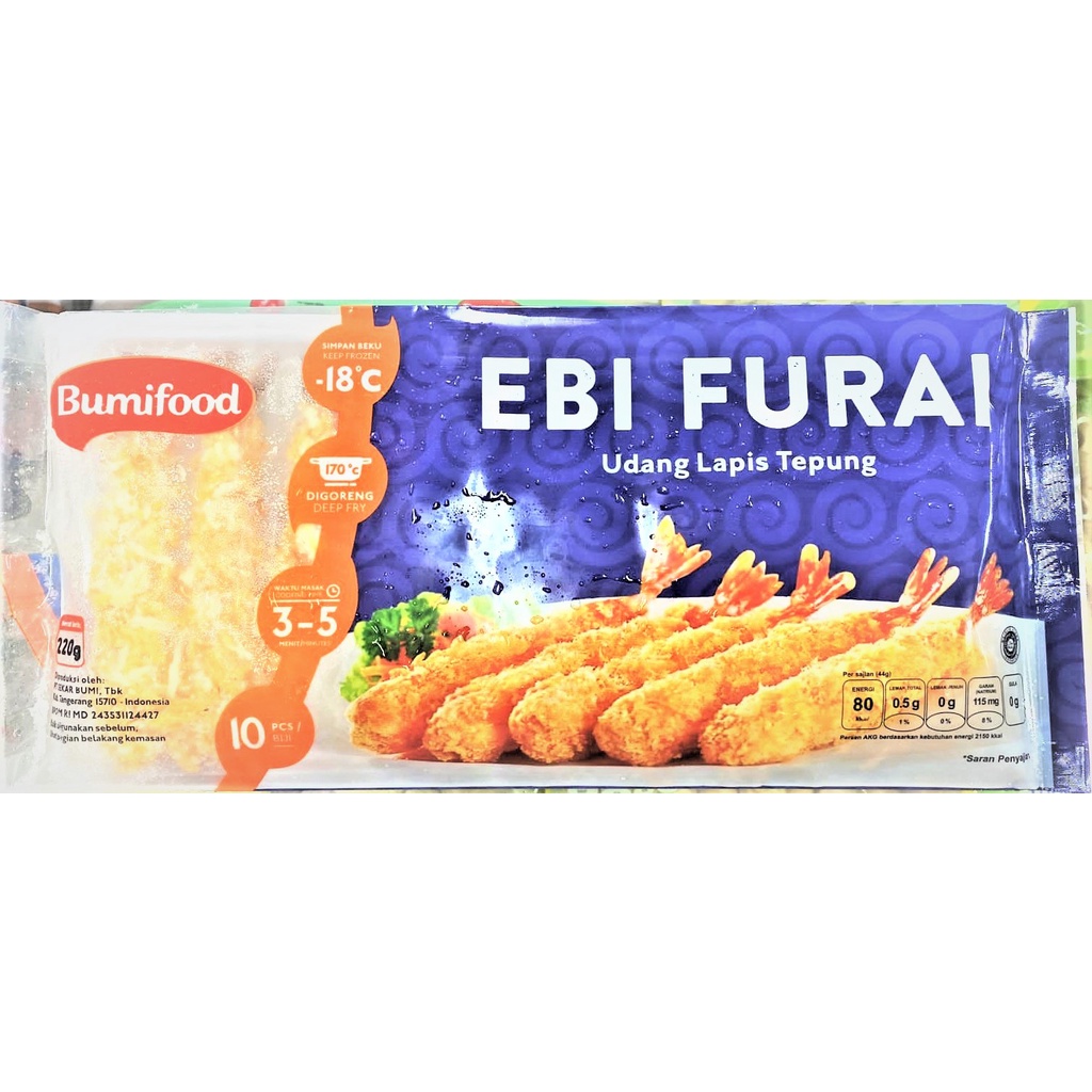 

Bumifood Ebi Furai 220gr