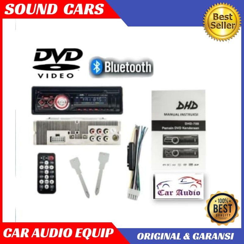 Dvd Bluetooth Rockgate tape mobil Single din Dvd Bluetooth Best Quality Garansi Original