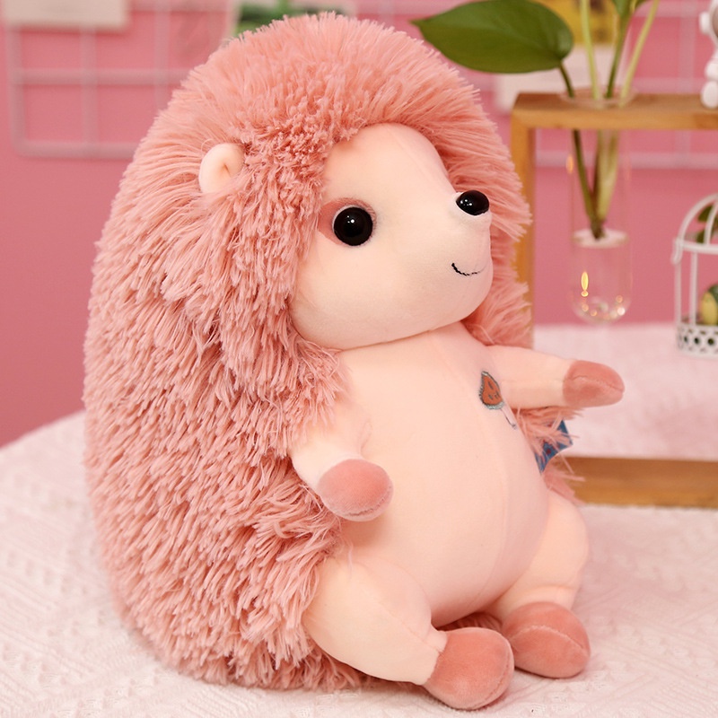 Boneka Landak Karakter Hewan Kecil Halus dan Lembut Terbaru Cute Hedgehog Stuffed Animals Toy