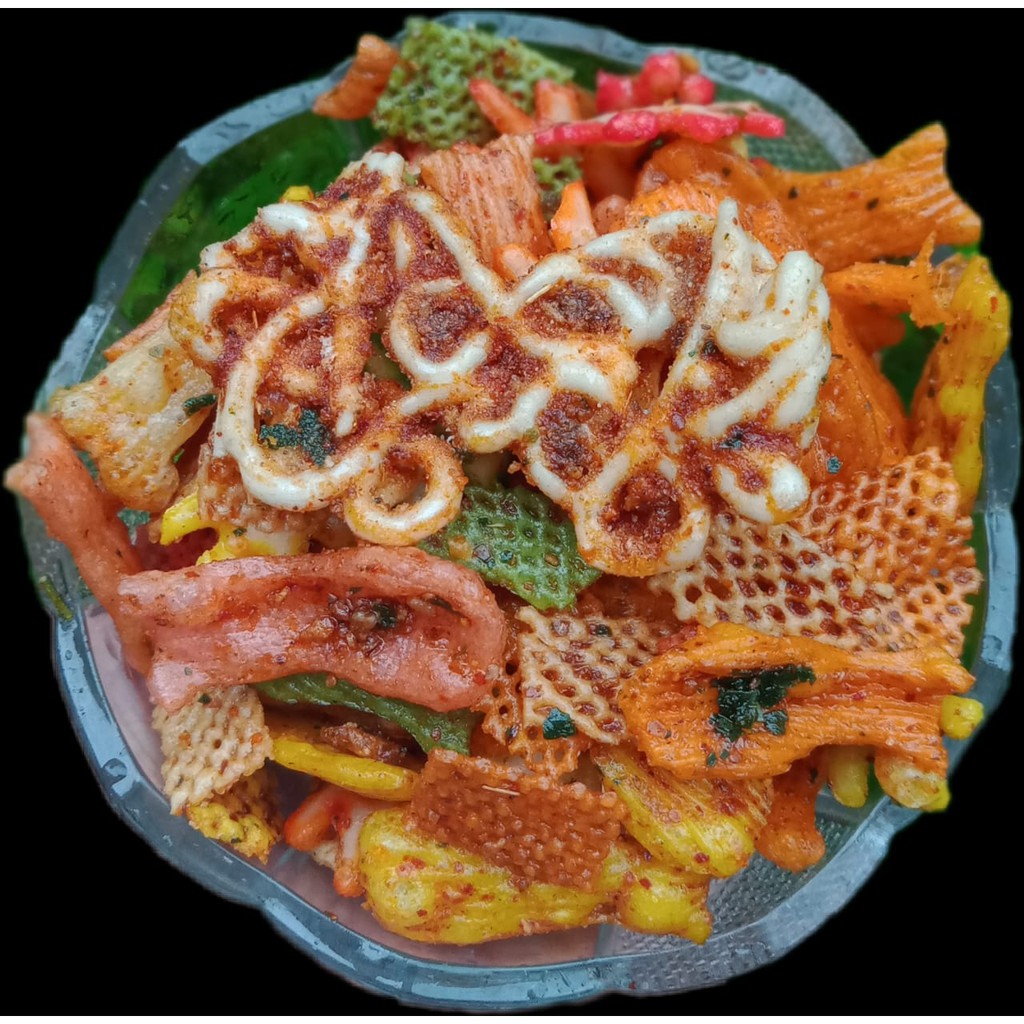 

Kerupuk Seblak Kering Original | Sedang | Extra Pedas | 50 gram