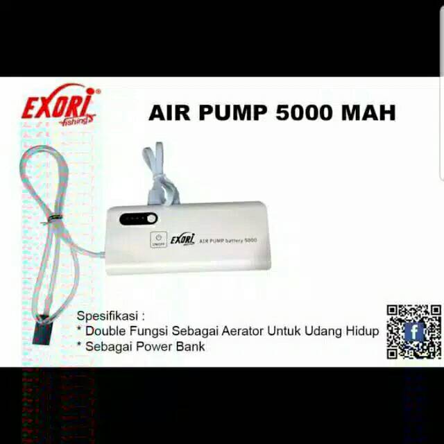Exori air pump batery Exori 5000.