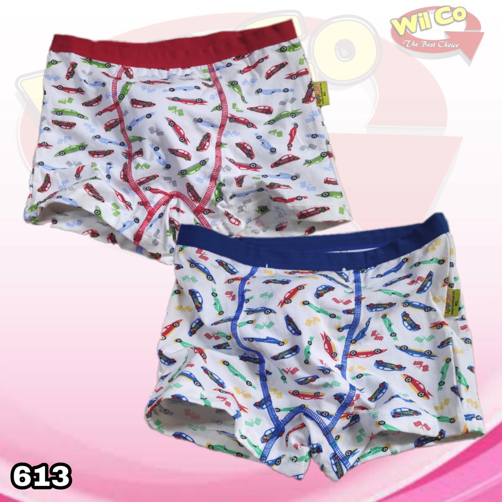 K613 - (Harga 1Pcs) CELANA DALAM ANAK [BOXER] PAKAIAN DALAM ANAK COWOK AGREE KIDS SIZE M - XL