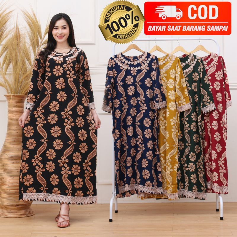 longdres arab|daster busui|tali samping|daster adem yannstore [3pcs 1kg]