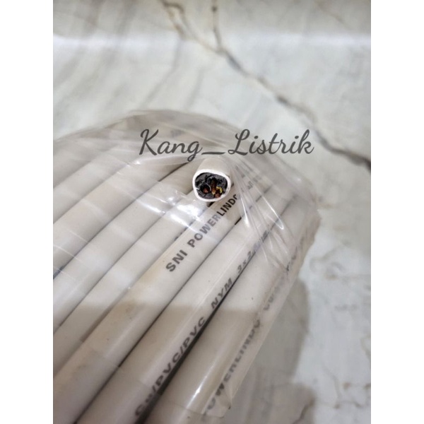 Kabel NYM KENJIRO 3x2,5mm FREE ISOLASI SNI / Kabel SNI NYM 3x2,5mm