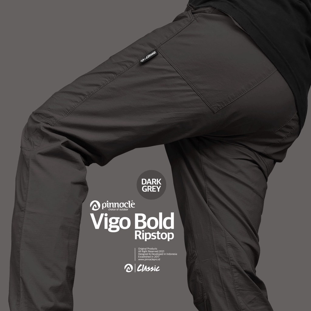 Pinnacle Vigo Long Bold XXL - Dark Grey