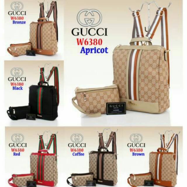 *Bag Ransel Gucci 6380*
