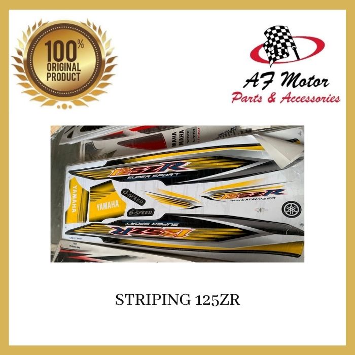 STRIPING MOTOR 125ZR YAMAHA