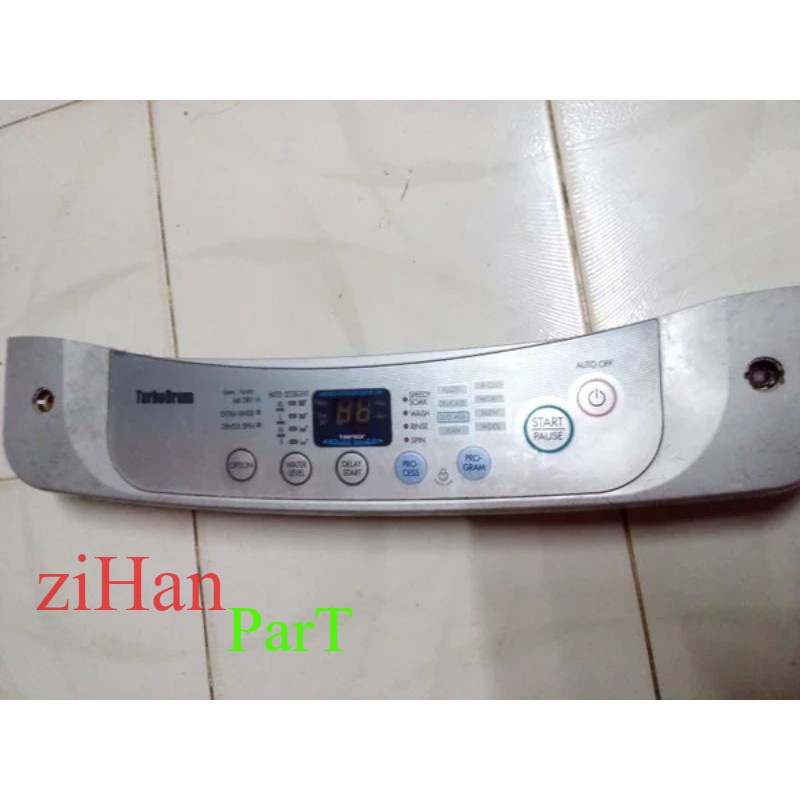 Jual MODUL PCB MESIN CUCI LG TURBO DRUM 7 TOMBOL WF L 100 TC WF L