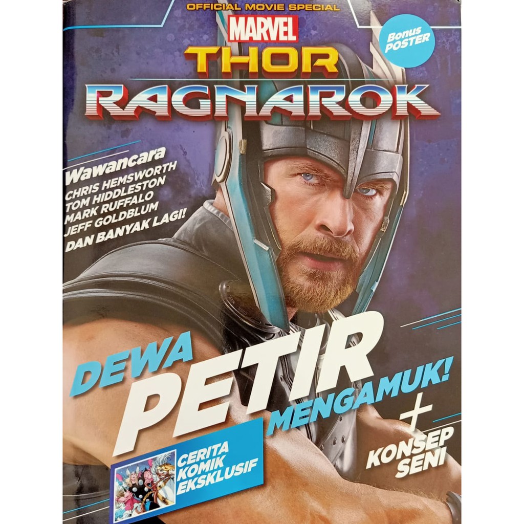 Buku Cerita Anak Komik Marvel Thor Ragnarok