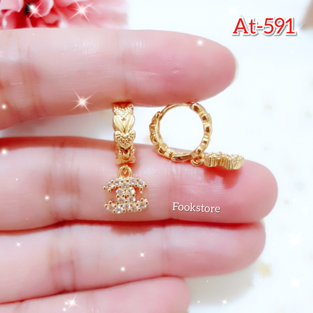 TERBARU ANTING WANITA XUPING MODEL CLIP/ANTI ALERGI-4
