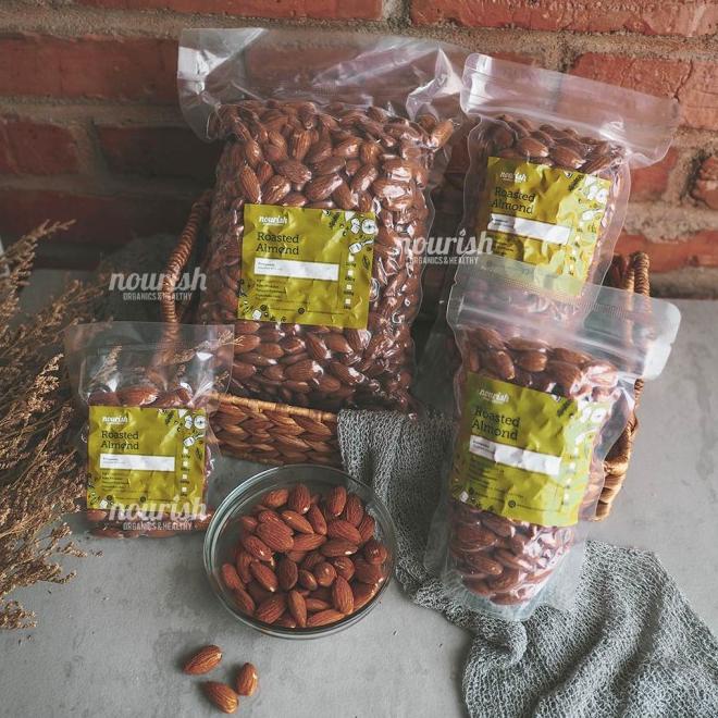 

ALMOND PANGGANG ORIGINAL (ROASTED ALMOND PLAIN) 1KG
