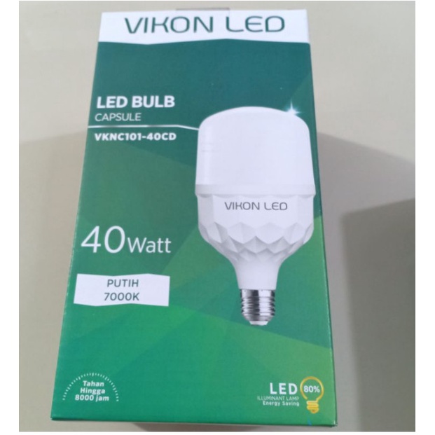 Lampu Led Vikon 40Watt  cahaya Putih dan terang