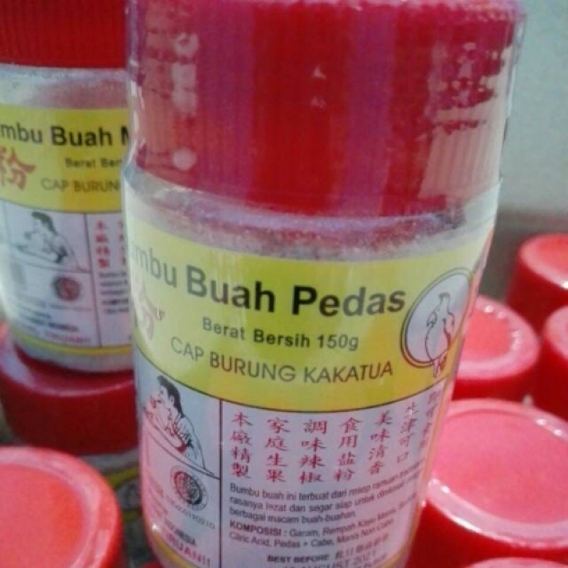 

BUMBU BUAH PEDAS Cap Burung KakaTua