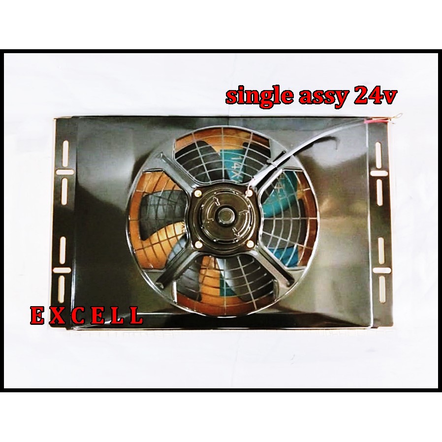 Extra Ekstra Fan Kipas Condensor Kondensor 14x23 Single Assy