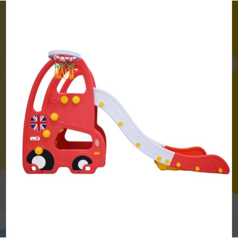 Otto slide / London Bus Slide mainan prosotan anak indoor outdoor