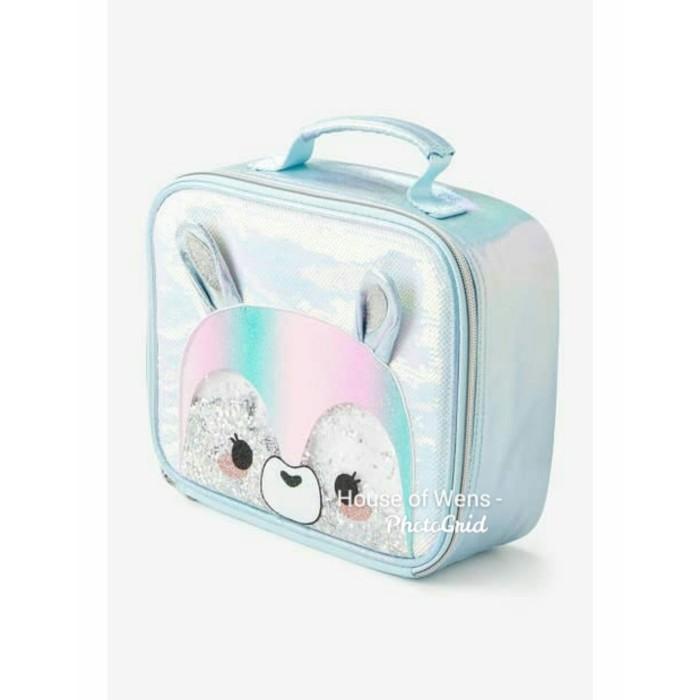 JUSTICE PASTEL LLAMA LUNCHBOX - TAS BEKAL JUSTICE