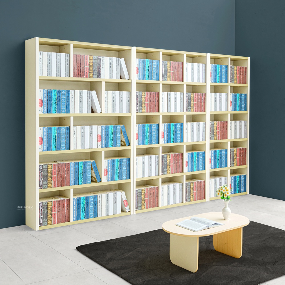 Jual IFURNHOLIC Edwin Bookcase I Rak Buku Susun Minimalis | Lemari Buku ...