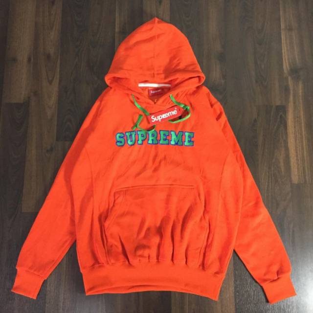 orange hype hoodie