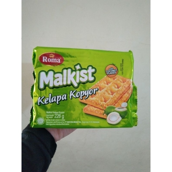 

Roma Malkist Kelapa Kopyor 226 gram