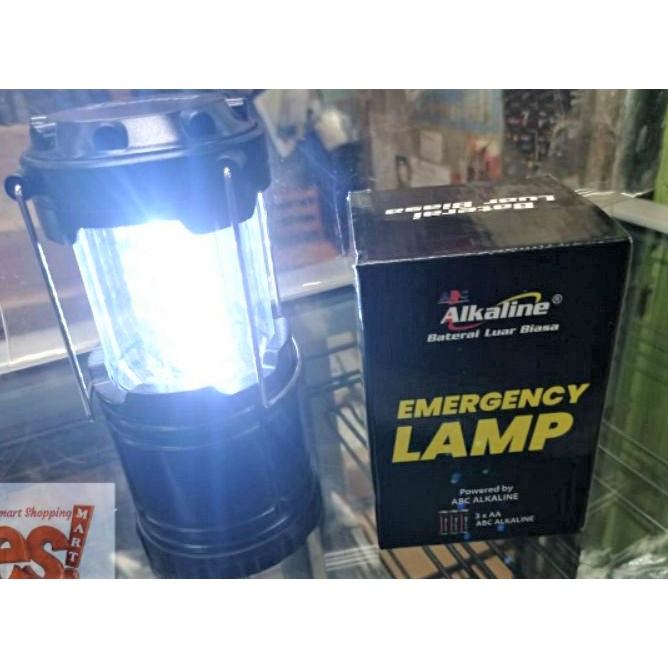 Lampu Darurat Emergency Lamp Alkaline AA Senter camping alkaline baterai ABC ALKALINE