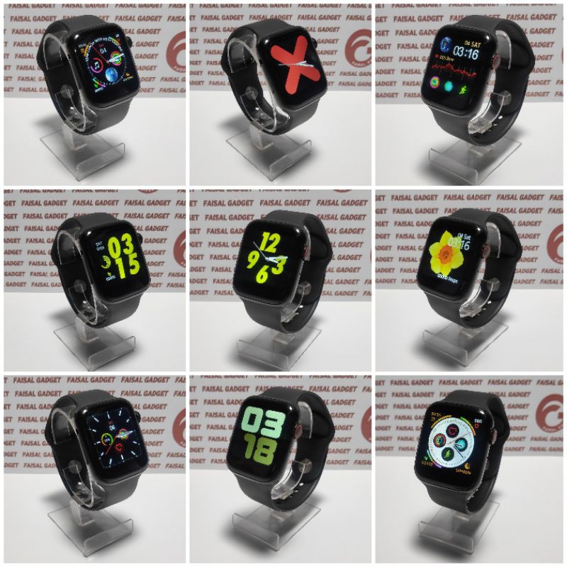 SMARTWATCH IWO 4 LITE Fulltouch screen connect ios dan andorid Bisa telephone