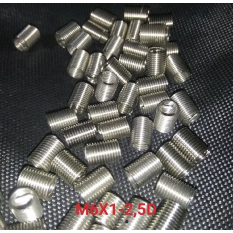 recoil baut kunci 10 atau M6x1 2,5D