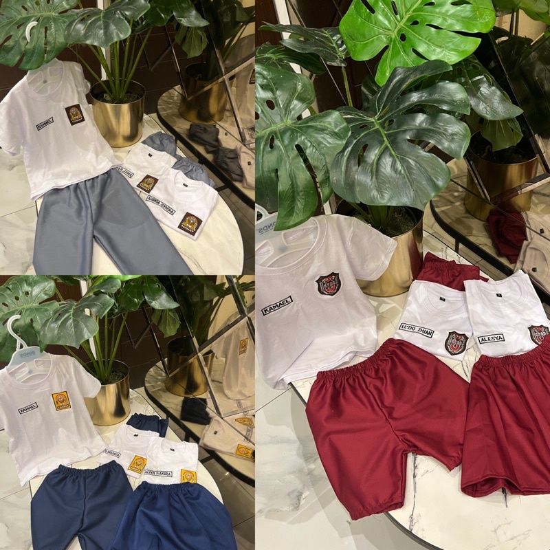 BAJU SEKOLAH BABY BAYI/SERAGAM SEKOLAH BAYI ANAK/BAJU ANAK KARAKTER/BAJU ANAK MURAH