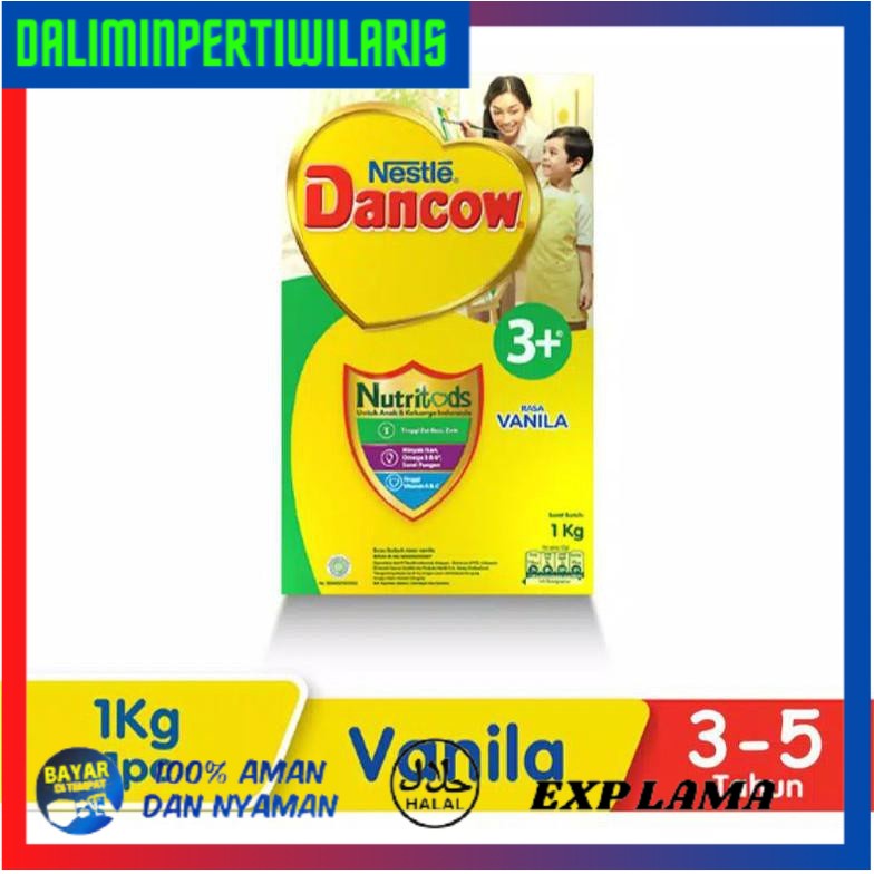 

( BISA COD ) Dancow 3+ vanila dan madu 1kg exp jan 2022 PROMO SPECIAL [Kode 1|Kode 2|Kode 3|Kode