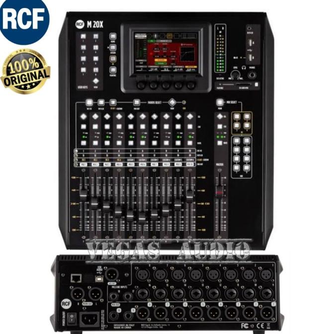 RCF M20X MIXER AUDIO DIGITAL ORIGINAL