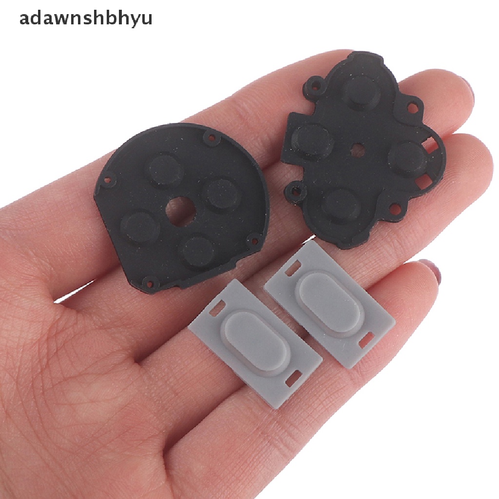 Adawnshbhyu 4pcs /set Silikon Karet Tombol Switch Conductive Pad Pengganti Psp1000