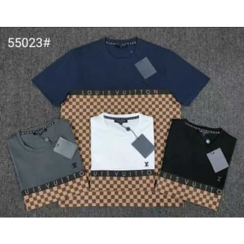 Kaos T-Shirt Oblong Pria Premium Import LV55023