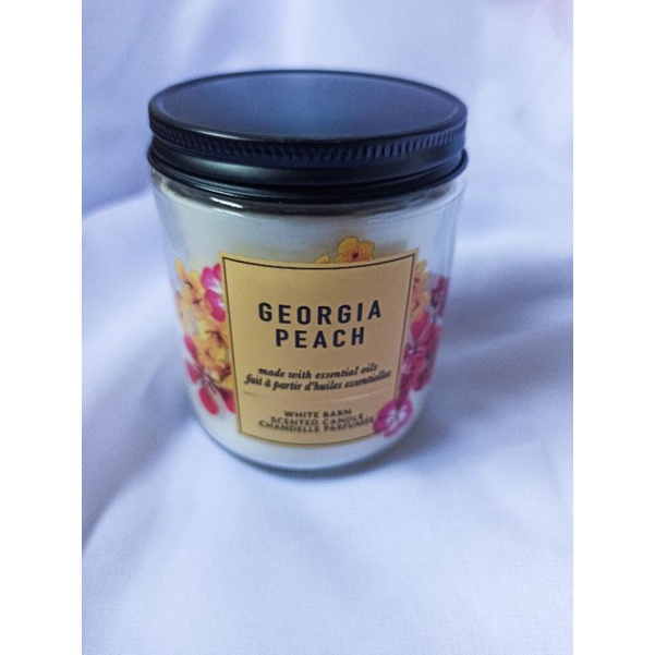 Georgia Peach Single Wick Candle