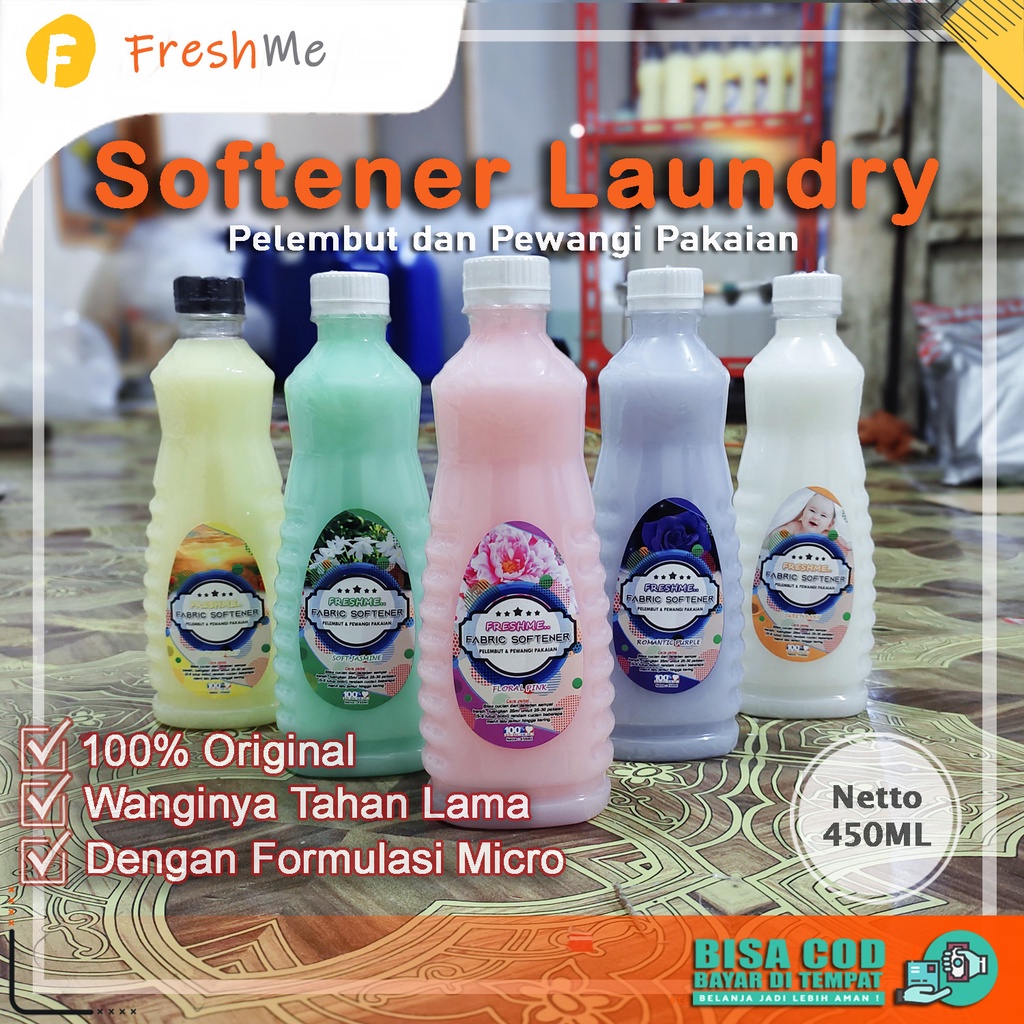 (cod) softener laundry wangi tahan lama murah dan banyak varian aromanya / pewangi dan pelembut pakain premium super micro