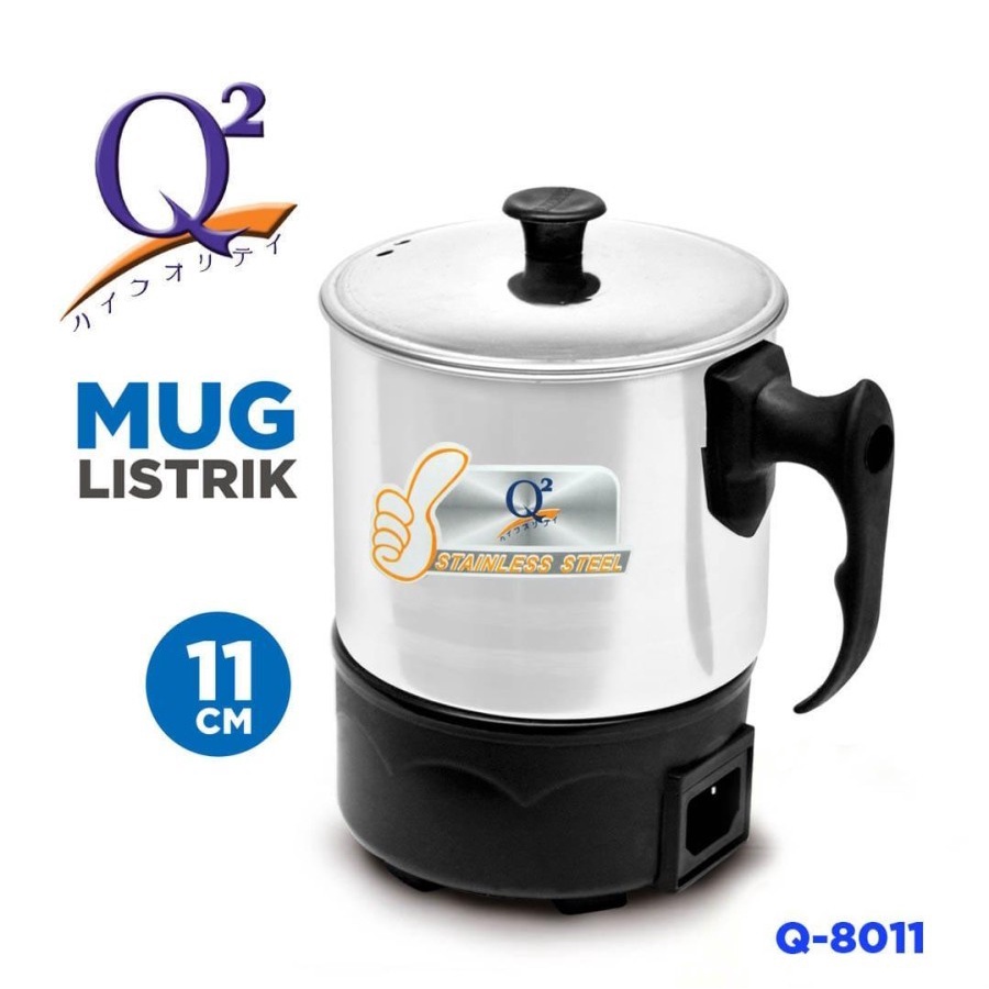 Mug Elektrik Q2 11 CM Mug Teko Listrik Electric Heating Mug Q2-8011