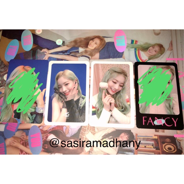 TWICE FANCY DAHYUN PHOTOCARD