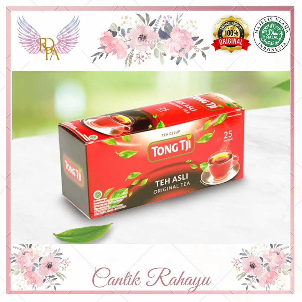 

Tong Tji Original Tea 1 pack Non-Amplop. Tea Bag / Teh Celup Tong Ji Black Tea