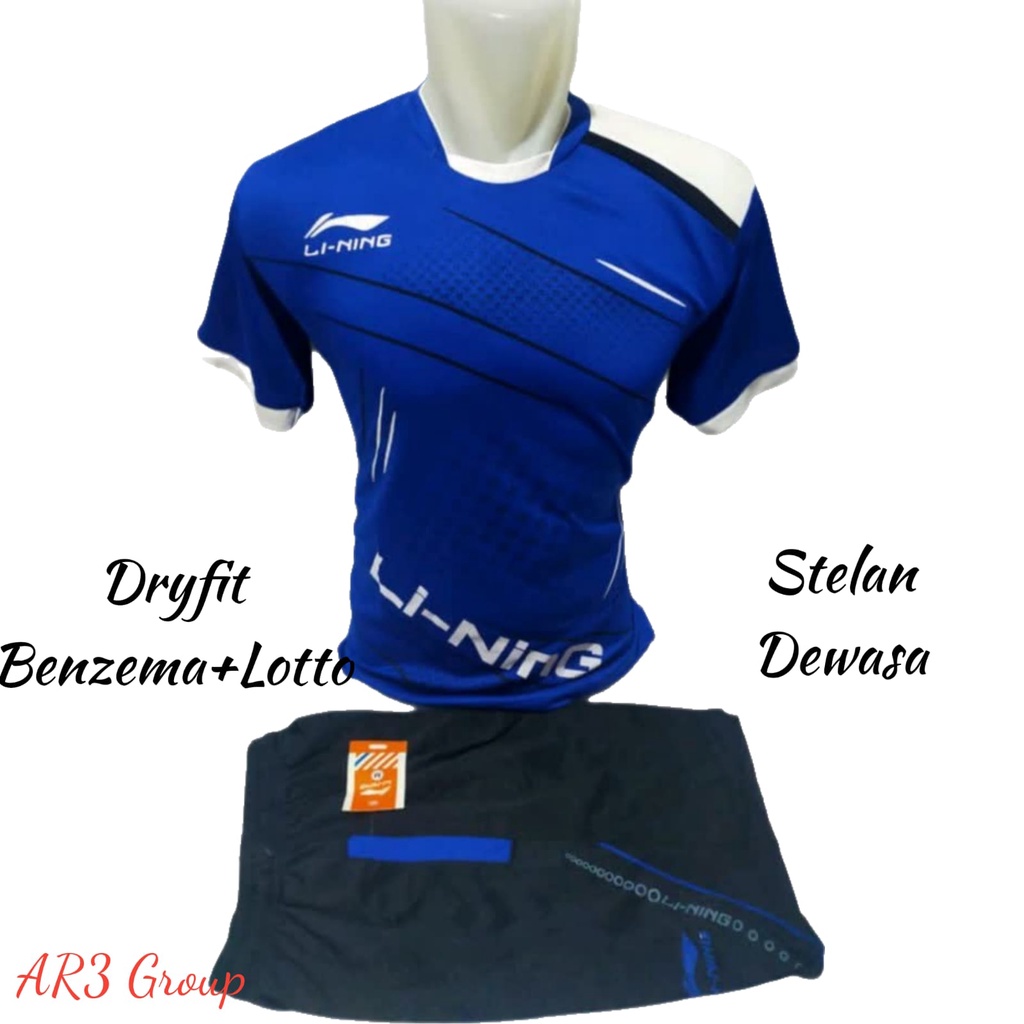 Baju stelan badminton kaos badminton kaos olahraga pria/wanita kaos tenis kaos olahraga motif terbaru