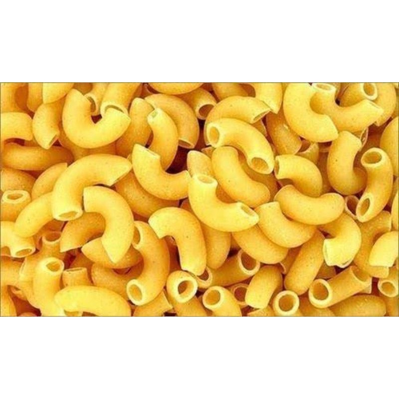 Makaroni makroni macroni macaroni pasta pipa ulir fusili mentah 250 gram 1/4 kg