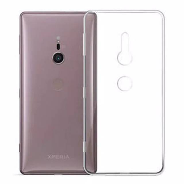 Silicone Sony xperia XZ2 Soft clear case casing cover bening transparan