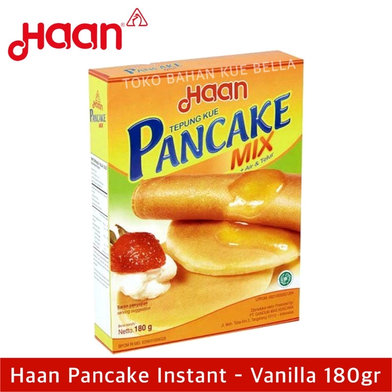 

Haan PANCAKE MIX Vanilla 180gr - Pan Cake Instant