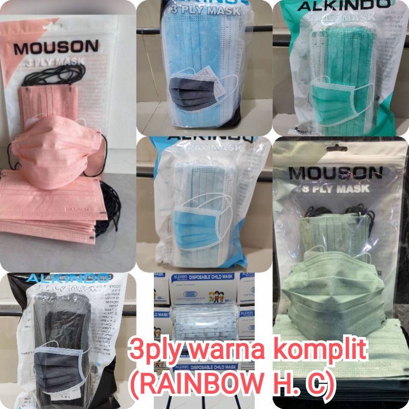 masker Mouson  3ply