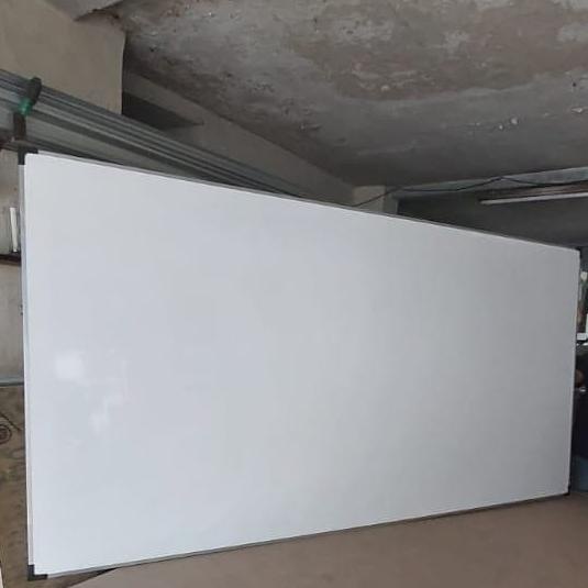 

whiteboard gantung 90 x 180 cm nonmagnet