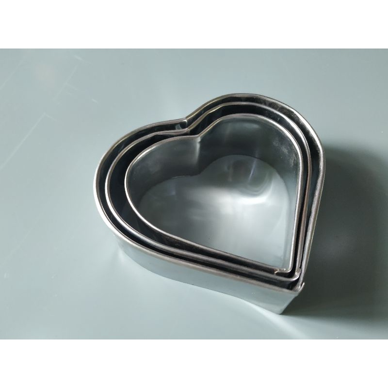

[BISA COD] Ring cutter love/ ring berbentuk ati set3
