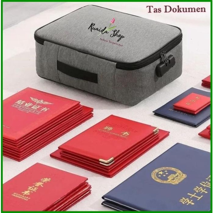 

Tas Storage Box Travel Bag Dokumen Tempat Penyimpanan File Berkas