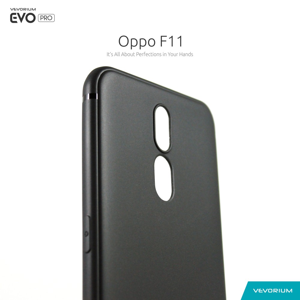 VEVORIUM EVO PRO Oppo F11 Softcase Soft Case dan Tempered Glass