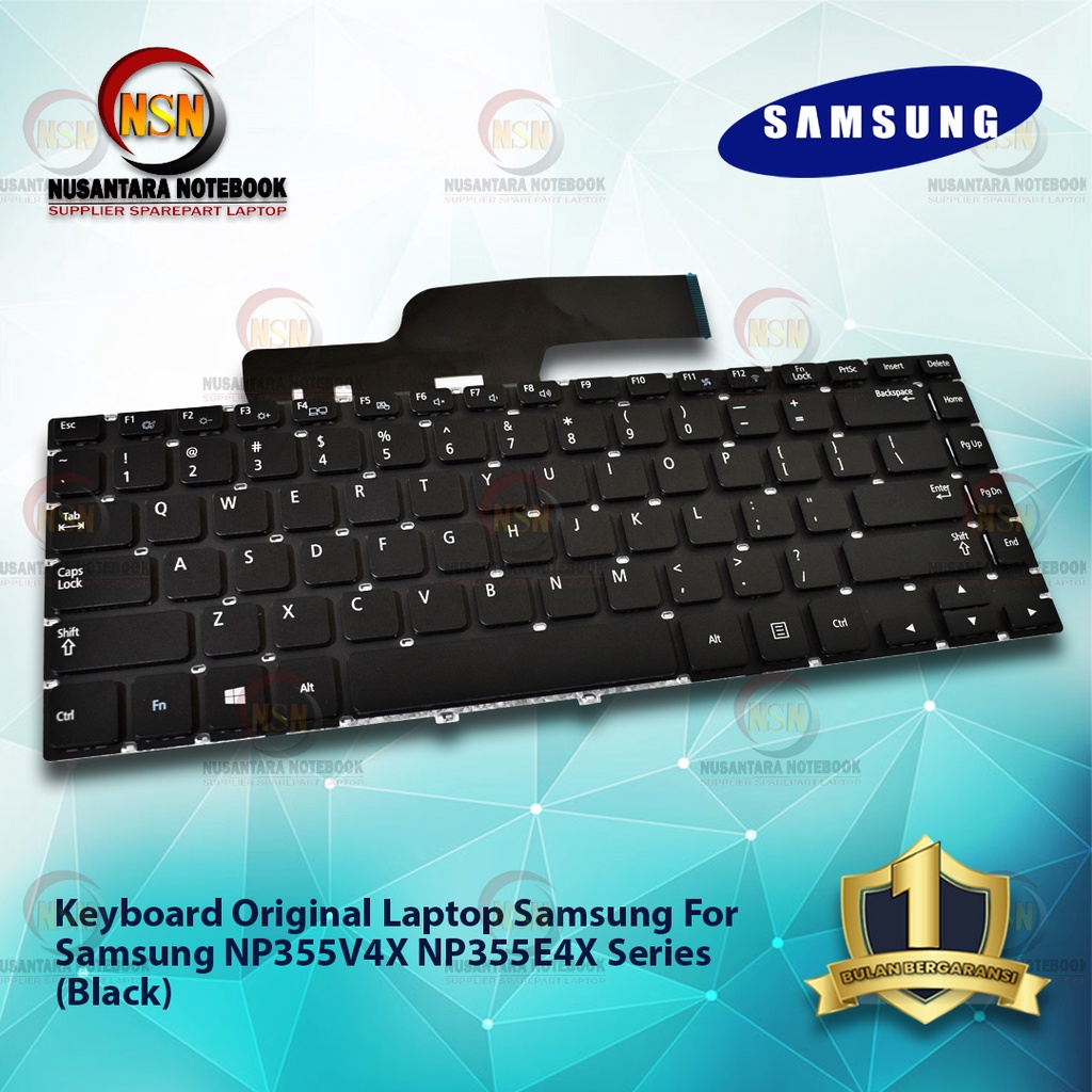 Keyboard Laptop Samsung NP355V4X NP355E4X Black Series