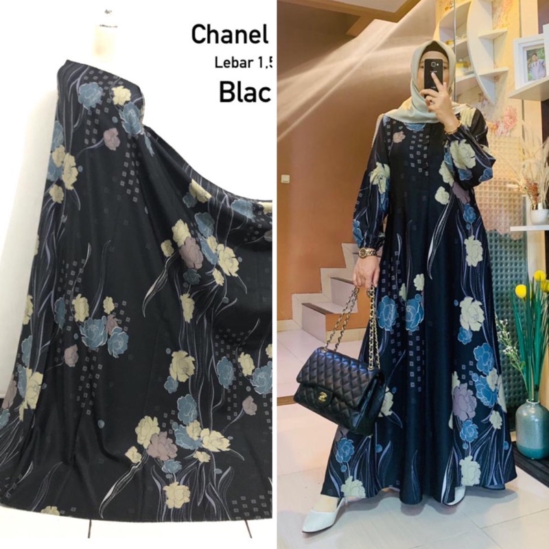 kain chanel silk referensi kamima